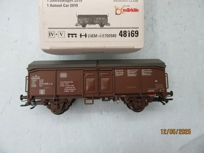 HO - Marklin 48169 Insider Slide Roof Car 2019 DB - NIB