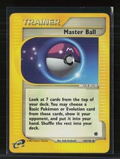2002 Pokemon Master Ball #143/165 Expedition Base Set Uncommon on eBay
