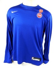 2023-24 Detroit Pistons Simone Fontecchio #19 Game Used Blue Shirt Cureton P XL6