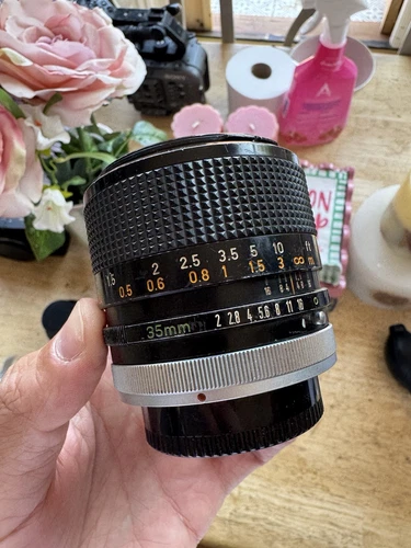 Canon FD 35mm f/2.0 SSC concave