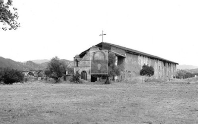 Mission San Antonio De Padua View California CA - Reprint