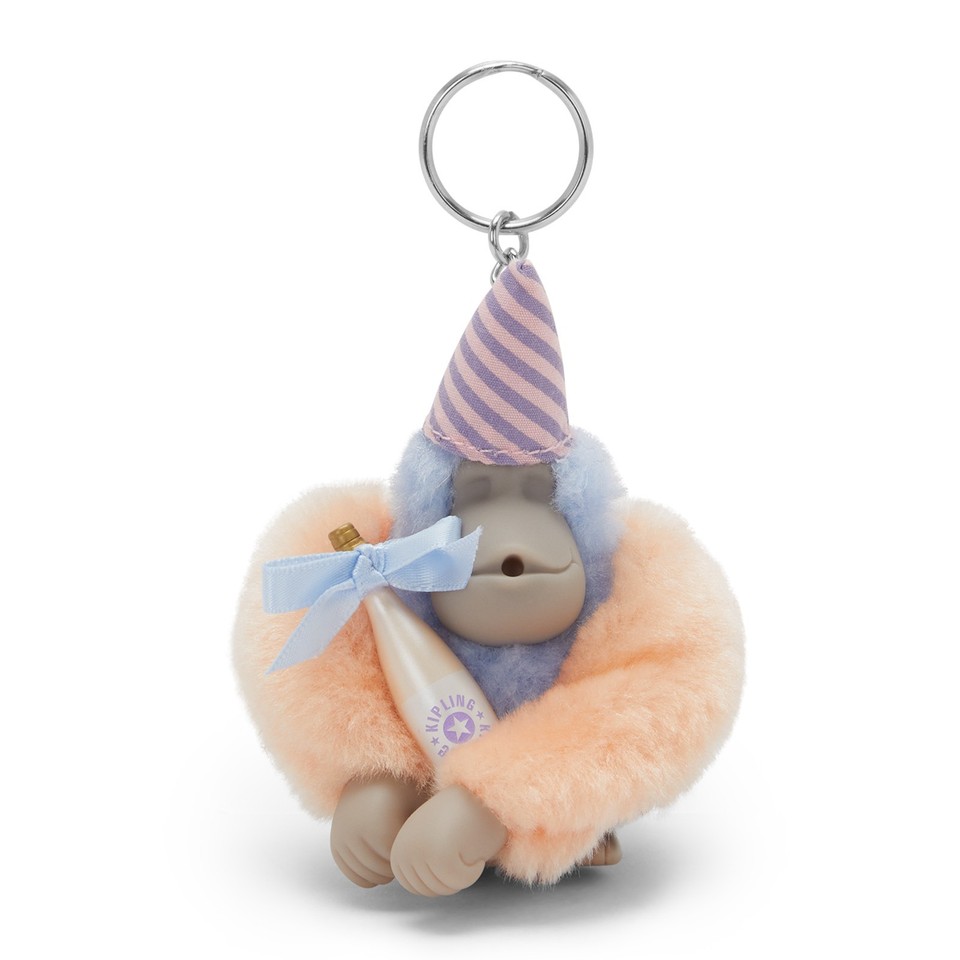 Kipling NEW YEAR PARTY MONKEY - Festive Pink RRP £24