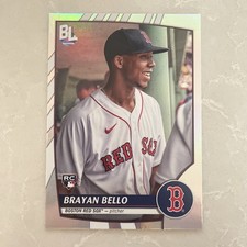 2023 Topps Brayan Bello Rookie Rainbow Foil Holo Red Sox RC Big League Baseball