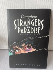 The Complete Strangers In Paradise Vol. 2 Signed By Terry Moore RARE  Drawing