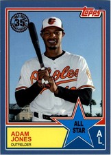 2018 Topps '83 All Stars Blue #83AS42 Adam Jones - BB