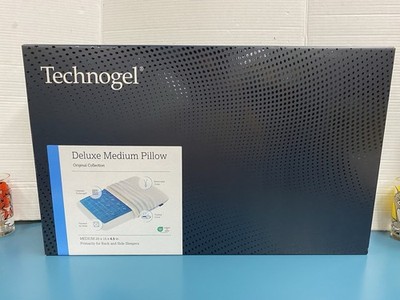 RARE Technogel Medium Pillow Original Collection 26x16x4.5 Foam Gel Pad