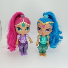 Nickelodeon Shimmer Shine 6-inch Doll Set of 2 Both Shimmer and Shine Dolls