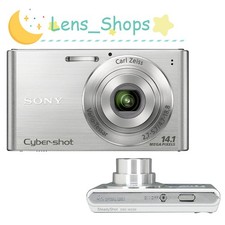 Sony DSC-W320 Digital Camera 14.1MP 4x Optical Zoom Silver Built-in Flash