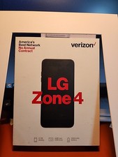   Verizon Wireless smartphone LG Optimus Zone 4 Prepaid Moroccan Blue 16GB - NEW