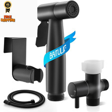Black Handheld Bidet Sprayer for Toilet, Jet 1 SET, Matte
