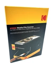 KODAK Mobile Film Scanner - For Color And B&W Negatives and 35mm Slides - Works