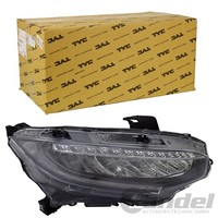 TYC LED Hauptscheinwerfer Scheinwerfer Links Passend FüR Honda Civic