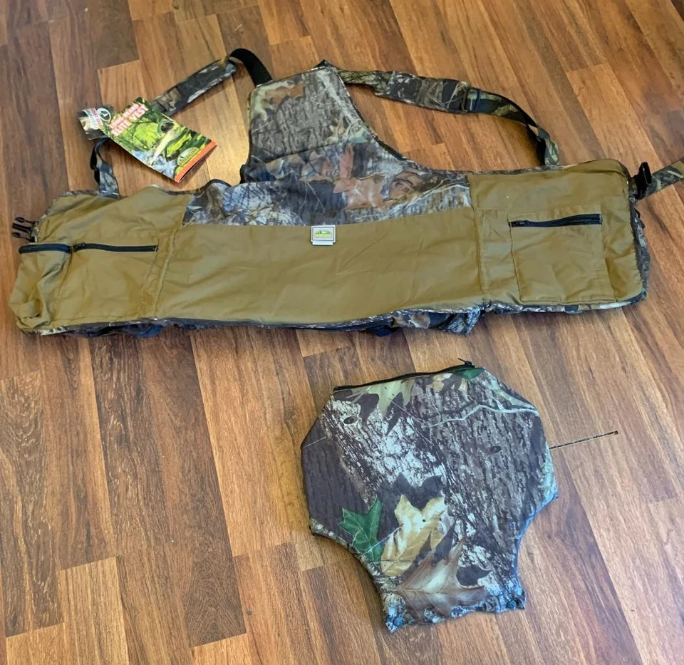 VTG NWT Fieldline Long Beard Elite MOB Turkey Hunting VEST w/SEAT N42UW Cargo - Image 4 of 4