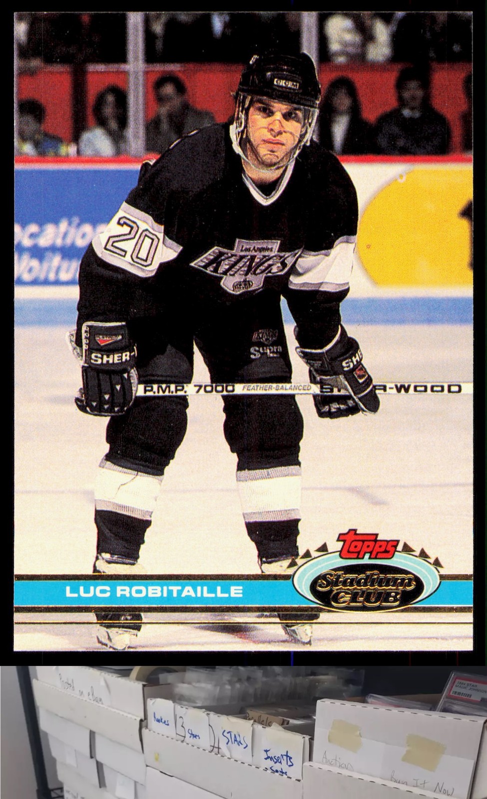 1991-92 Stadium Club #159 Luc Robitaille - SV