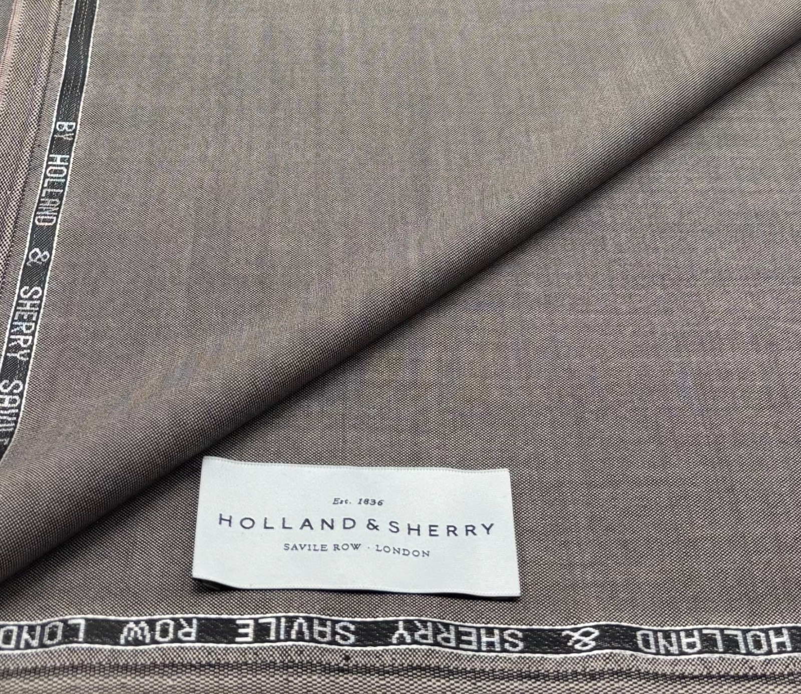 Tela Mohair Lana Gris Holanda y Jerez Chaqueta Thobes 3.50m 1.50m 250 gramos