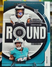 2024 Panini Contenders - Round Numbers Johnny Wilson, Malik Washington #20 (RC)