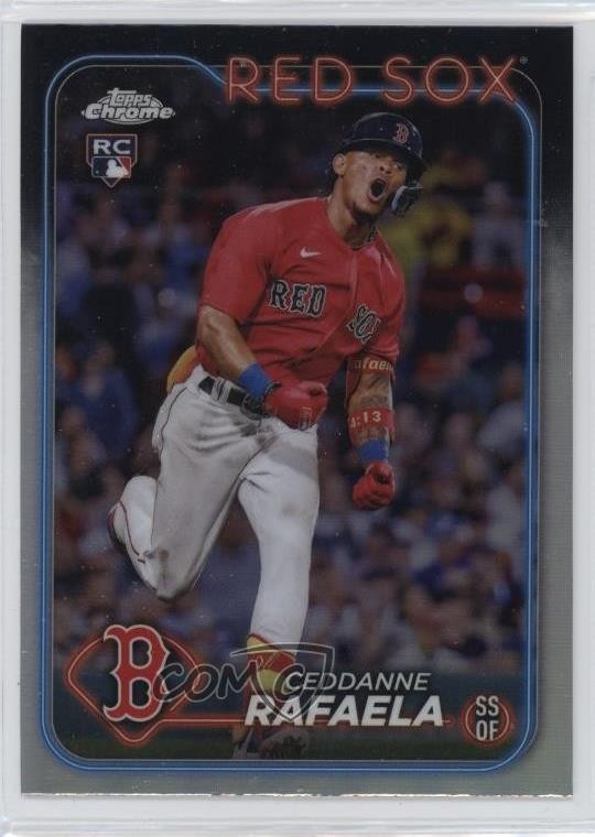2024 Topps Chrome Refractor Ceddanne Rafaela #118 Rookie RC