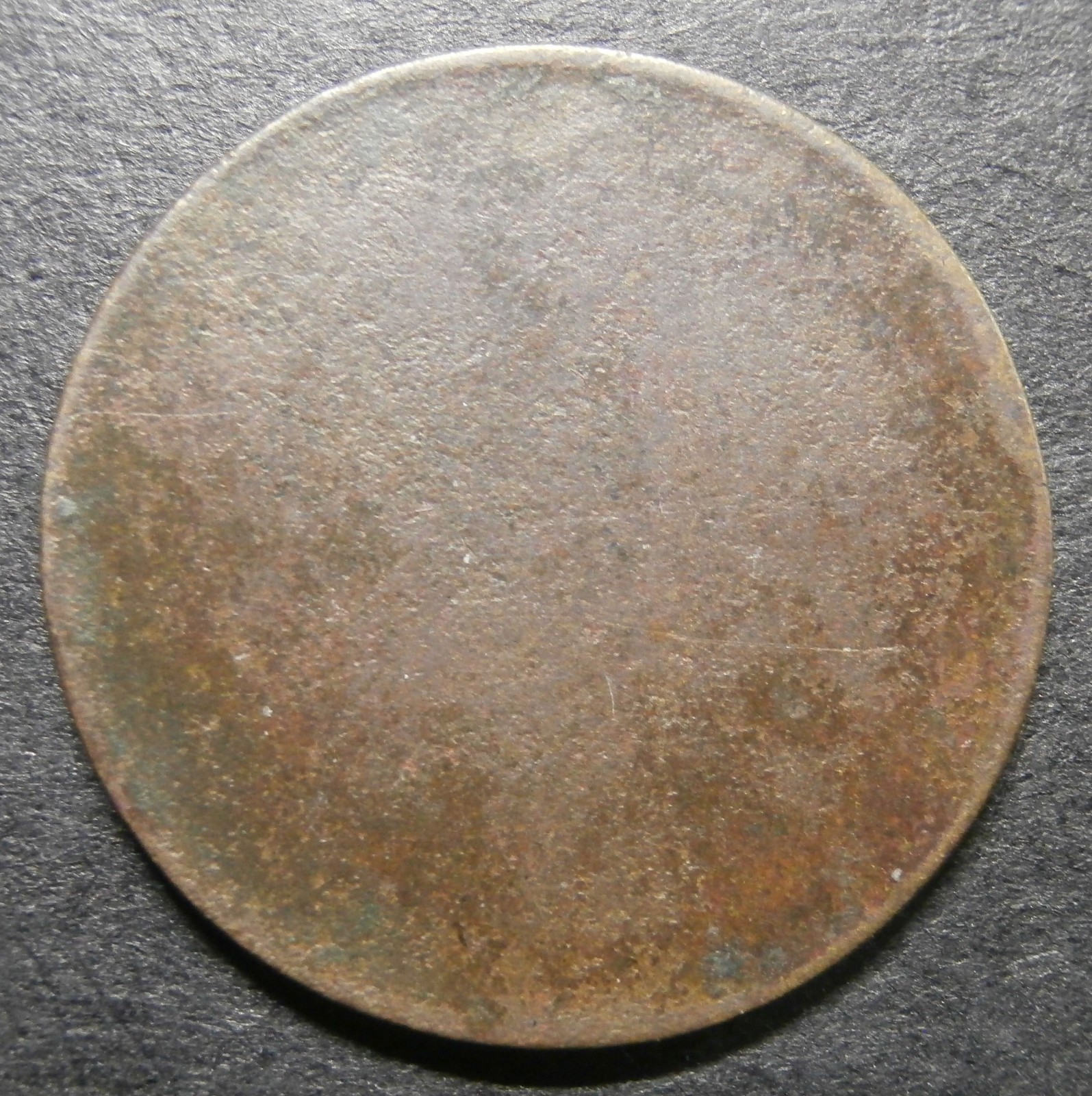 Trade token - W Cox 3d - Threepence uniface 21.4mm