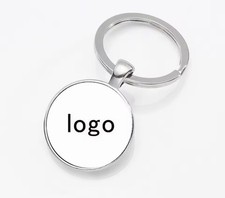 Customized Logo Key Chain or Customized Photo Key Chain 5 piece 