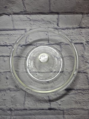 Vintage GLASBAKE Bundt Cake / Angel Food GLASS Pan #352 w/ Cooling Feet - 9.25''