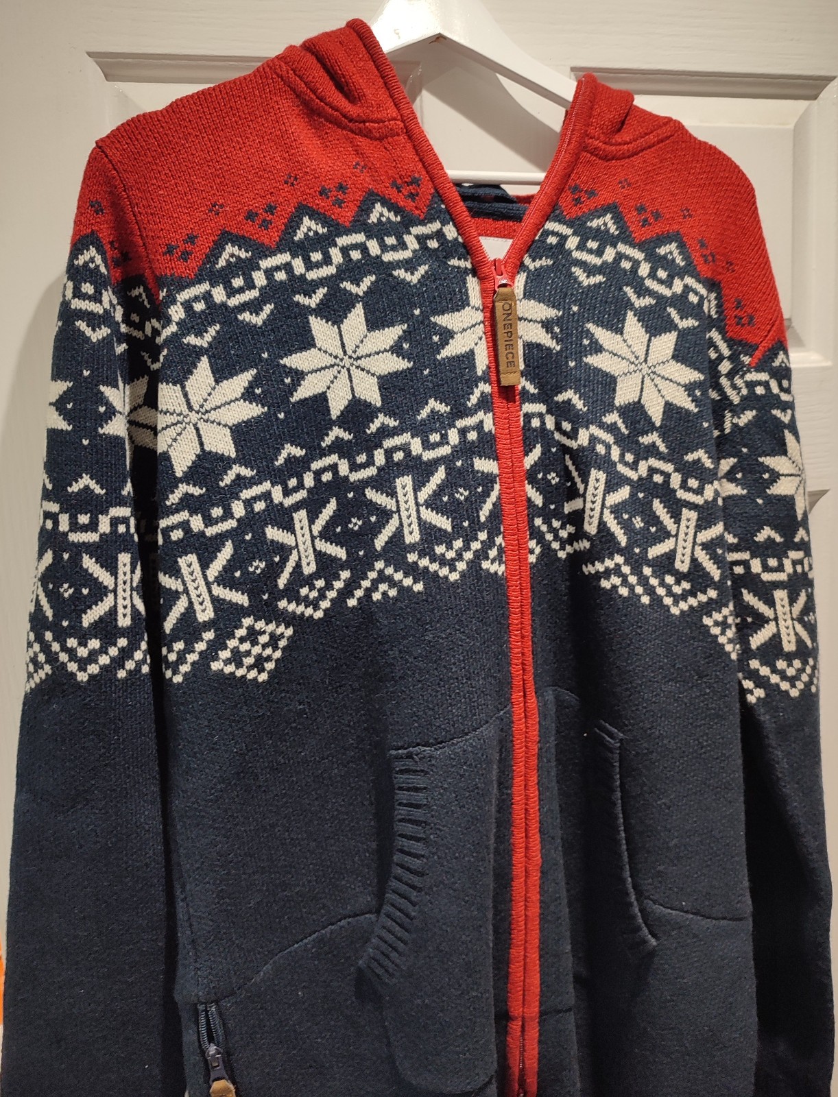 Onepiece Norwegian Heritage Jumpsuit Hooded Original Navy Medium BNWT RRP £209