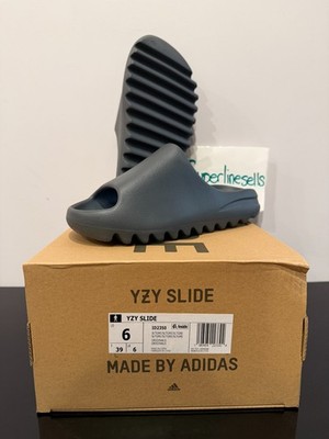 Adidas Yeezy Slide Slate Grey Size 6 (100% Authentic) ID2350