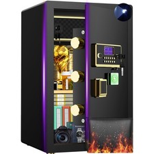 BESAFETY 5.3 Cuft Large Safe Box for Home Sec...