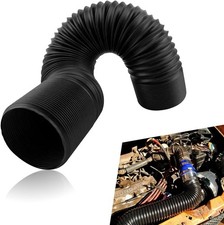 1 PC Car Inlet Cold Air Intake Hose, Flexible Vehicle Feed Color: Black 63MM