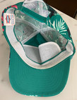 Vintage 80s HAWAII Embroidered Floral Pattern Snapback Hat w Rope by Nissin — photo 3