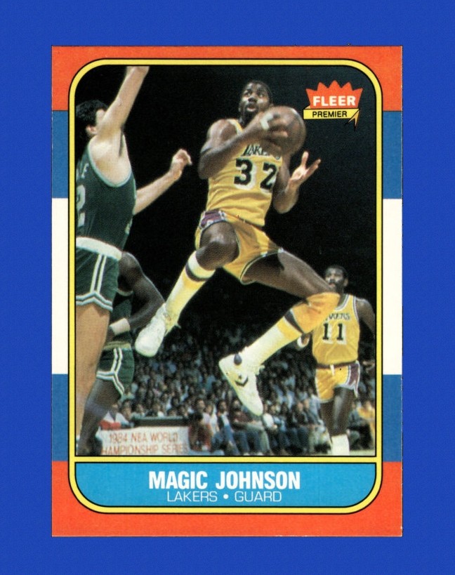 Hottest Magic Johnson Basketball Card Auctions on eBay
