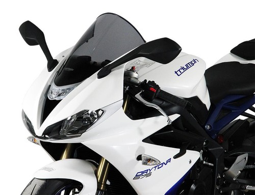 MRA Racingscheibe passend für Triumph Daytona 675 2013- rauchgrau - Bild 3 von 3
