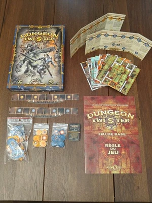 Dungeon Twister + 3 extensions - VF - Quasiment neuf - Photo 1/4