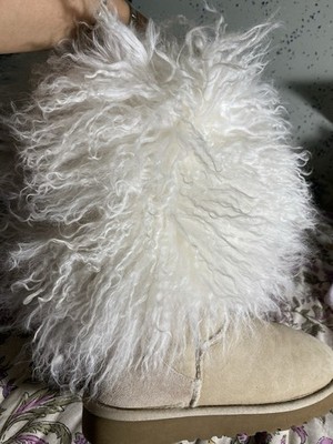 tall mongolian Ugg boots size 7