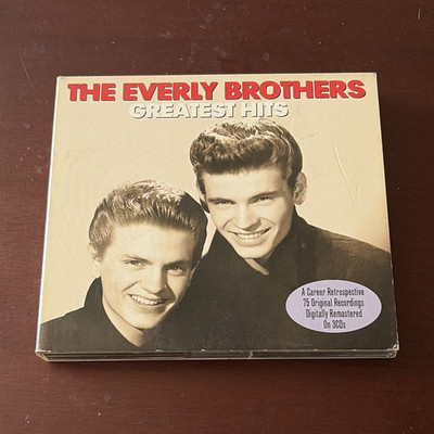 The Everly Brothers - Greatest Hits Remastered CD Not Now Music 2013 3CD set