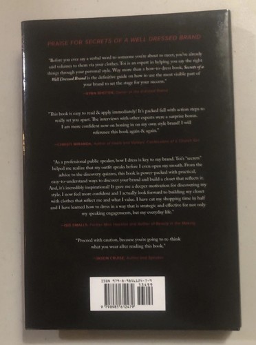 Toi Sweeny, Secrets of a Well Dressed Brand, New - Picture 3 of 5