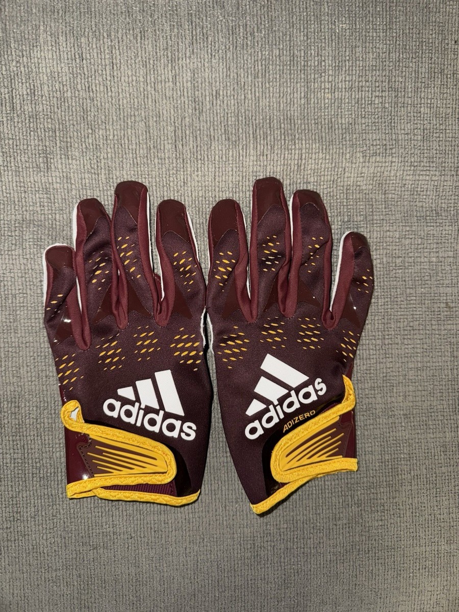 College Football Gloves ASU Men's Football Gloves Size XLarge