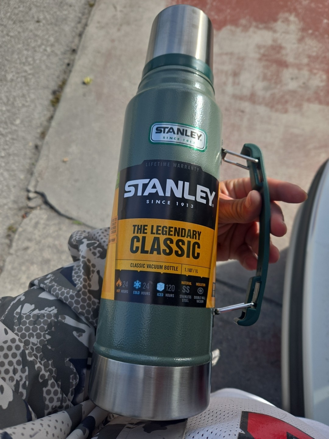 Wide Mouth Bottle Stainless Steel