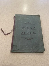  (Edwardian Era) Scrapbook 💿 containing Victorian & Edwardian paper ephemera