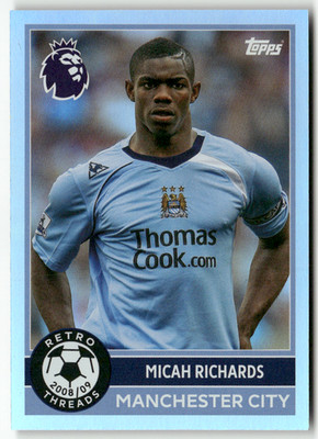 Topps Premier League 2025-26 Soccer No. 392 Micah Richards Retro Threads