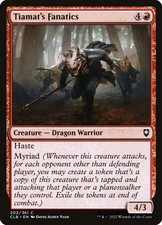 MTG Tiamat's Fanatics (202/1080) Commander Legends Battle for Baldur's Gate LP
