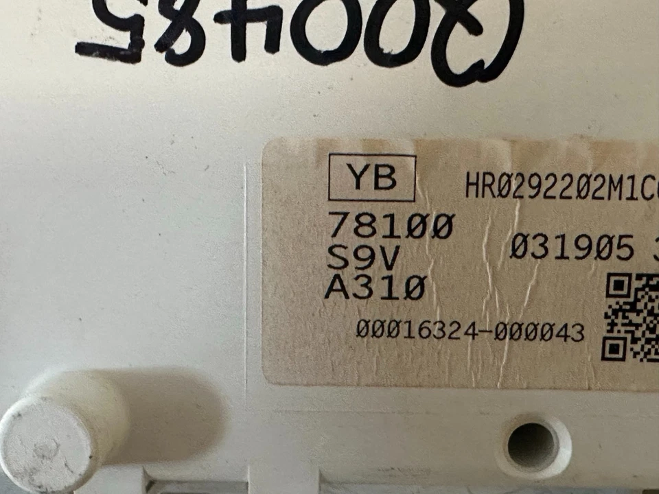 Cuadro de instrumentos velocímetro panel de instrumentos Honda Pilot EX 2005 109.647 millas Foto 3 de 4