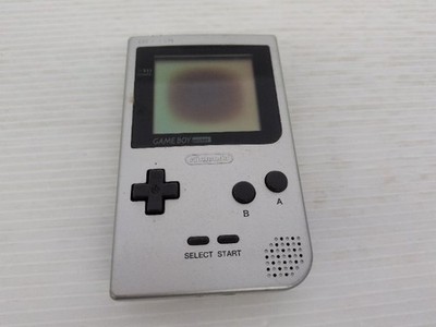 AS IS-Game Boy Pocket (Silver) GameBoy JP GAME. 9000025621304