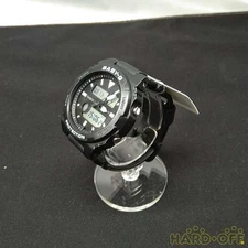 Casio BAX-100 Quartz Analog Watch Unisex 38mm Black Used