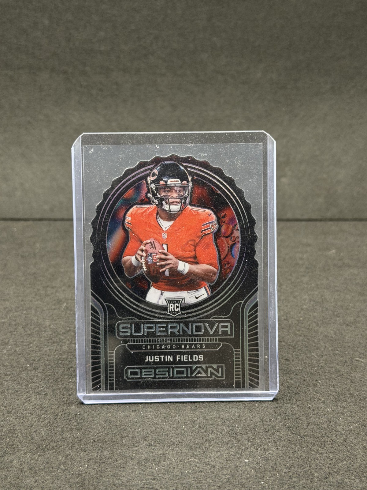 Justin Fields Panini Obsidian Supernova #S12 Base