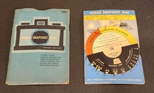 VINTAGE KODAK CAMERA SNAPSHOT / FLASH DIAL CALCULATOR 1958 With Sleeve