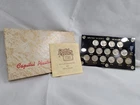 1941-1945 PDS Mercury Dimes -AU+ 15 Coin Short Set in Capital Holder And Box