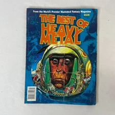 HEAVY METAL - JUNE 1977 Magazine vol.1, number 3 RARE vintage