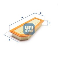Ufi Luftfilter 30.A60.00 Filtereinsatz FüR Slk R172 C204 Klasse W204 S204 C207