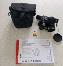 Fuji FinePix S1600 camera - 12MP, 15x zoom, 4GB SD card & Lowepro bag