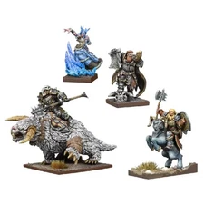 Northern Alliance Heroes Pack - Kings of War Mantic D&D DND 28mm for Warhammer